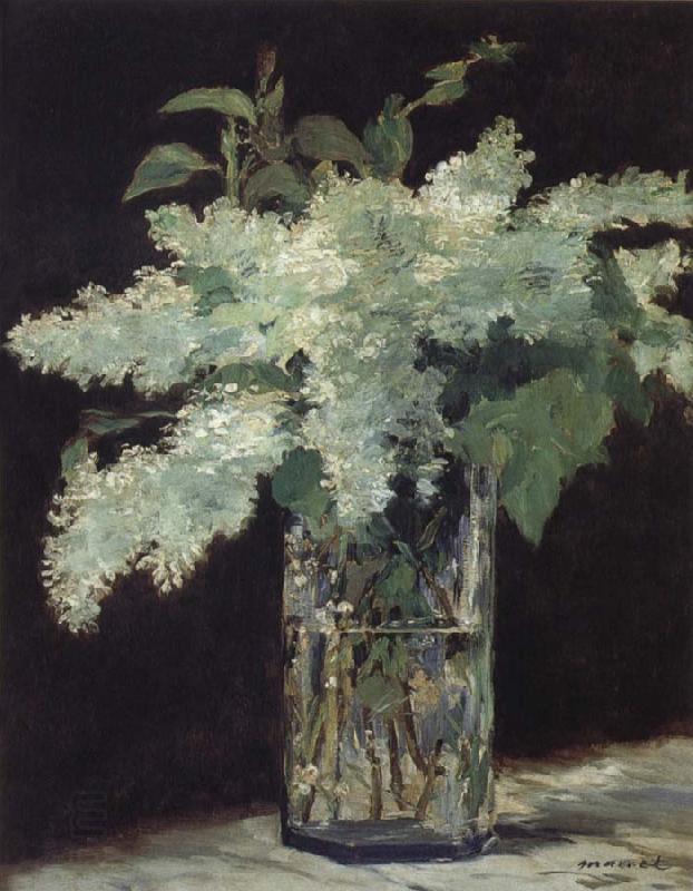 Edouard Manet White Lilac China oil painting art